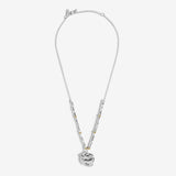 Joma Jewellery Summer Solstice Faceted Silver and Gold Necklace