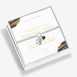 Joma Jewellery Spirit Stones Tigers Eye Silver Bracelet