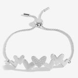 Joma Jewellery Bracelet Bar Silver Heart Bracelet