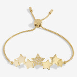 Joma Jewellery Bracelet Bar Gold Stars Bracelet
