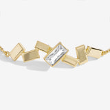 Joma Jewellery Bracelet Bar Gold Baguette Bracelet