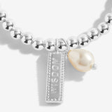 A Little Wisdom Pearl  Bracelet By Joma Jewellery