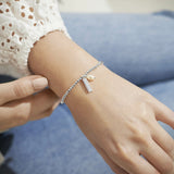 A Little Wisdom Pearl  Bracelet By Joma Jewellery