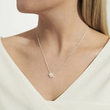 Radiant Treasures Gems Cluster Pendant Necklace By Joma Jewellery