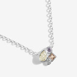 Radiant Treasures Gems Cluster Pendant Necklace By Joma Jewellery