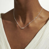 Radiant Treasures Gems  Necklace By Joma Jewellery