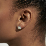 Radiant Treasures Gems Studs Earrings By Joma Jewellery