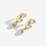 Riva Love Rose Quartz Earrings By Joma Jewellery