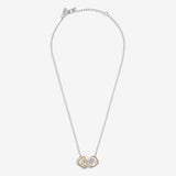 Riva Florence Linked Hearts Necklace By Joma Jewellery