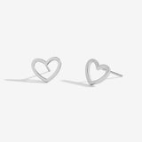 Florence Heart Trio Earrings By Joma Jewellery