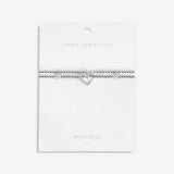 Lila Hearts Layered Bracelet By Joma Jewellery