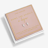 Mother's Day Boxed A Little Earrings 'Mum's Are Angels In Disguise' by Joma Jewellery