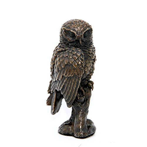 Unique Bronze Hot Cast Solid Bronze Little Owl - Gifteasy Online