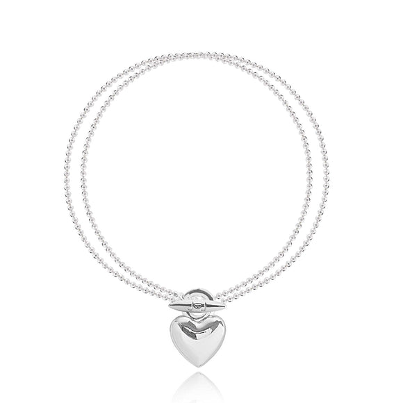 Joma Jewellery Anya Silver Heart Bracelet - Gifteasy Online