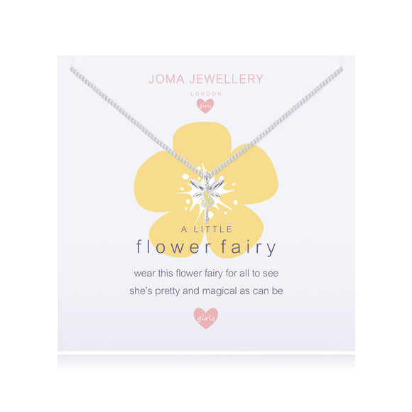 Joma Jewellery A Little Flower Fairy Buttercup Necklace - Gifteasy Online