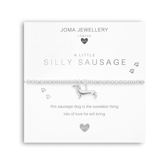 Joma Jewellery Kids  A Little Silly Sausage Bracelet - Gifteasy Online