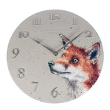Wrendale Fox Clock - Gifteasy Online