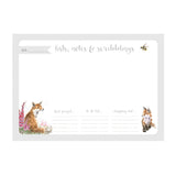 Wrendale Hedgehog A4 Desk Planner - Gifteasy Online