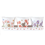Wrendale Countryside Herb Pots with Tray - Gifteasy Online