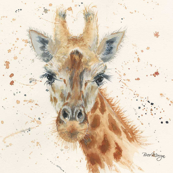 Bree Merryn  Box Canvas Print Geraldine Giraffe 40cm x 40cm Boxed - Gifteasy Online