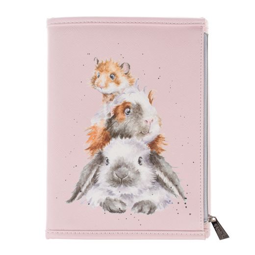 Wrendale 'Piggy in the Middle' Notebook Wallet - Gifteasy Online