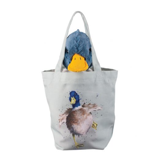 Wrendale 'A Waddle and a Quack' Webster Duck Plush soft toy in a bag - Gifteasy Online