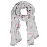 Wrendale Jolly Robin scarf with Gift Bag - Gifteasy Online