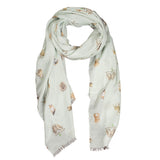 Wrendale Jolly Robin scarf with Gift Bag - Gifteasy Online