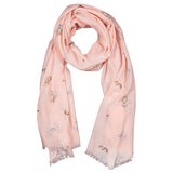 Wrendale Flight of the Bumble Bee Scarf with Gift Bag - Gifteasy Online
