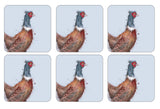 Portmeirion Pimpernel Wrendale Owl Coasters Set of 6 - Gifteasy Online