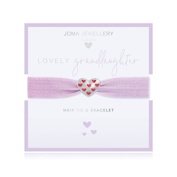 Joma Jewellery Lovely Granddaughter Hair Tie - Gifteasy Online