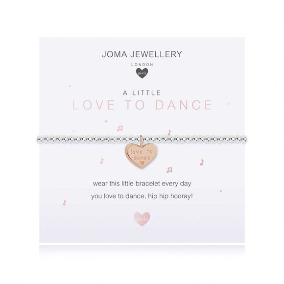 Joma Jewellery Childrens A Little Love to Dance Bracelet - Gifteasy Online