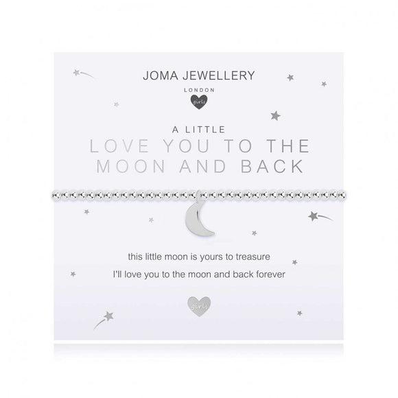 Joma Jewellery Childrens A Little Love You to The Moon And Back Bracelet - Gifteasy Online