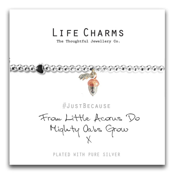 Life Charms From Little Acorns Do Mighty Oaks Grow - Gifteasy Online