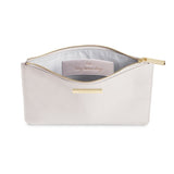 Katie Loxton Secret Message Pouch Bride Pearlescent - Gifteasy Online