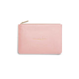Katie Loxton Perfect Pouch Gift Set Live Laugh Love Oyster Pink - Gifteasy Online