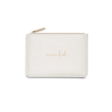 Katie Loxton Bridal Perfect Pouch Gift Set Beautiful Bride Metallic White - Gifteasy Online