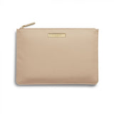 Katie Loxton Soft Pebble Perfect Pouch Tan - Gifteasy Online