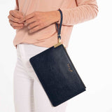 Katie Loxton Secret Message Pouch Navy - Gifteasy Online