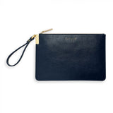 Katie Loxton Secret Message Pouch Navy - Gifteasy Online