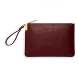 Katie Loxton Secret Message Pouch Burgundy - Gifteasy Online