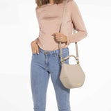 Katie Loxton Zianna Crossbody Bag Warm Grey - Gifteasy Online