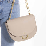 Katie Loxton Lucia Saddle Bag Taupe Grey - Gifteasy Online