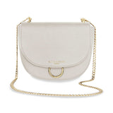 Katie Loxton Lucia Saddle Bag Taupe Grey - Gifteasy Online