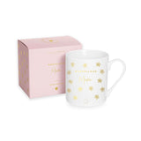 Katie Loxton Porcelain Mug | Marvellous Mum - Gifteasy Online