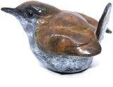 Unique Bronze Limited Edition Hot Cast Solid Bronze Multi Patina Wren - Gifteasy Online