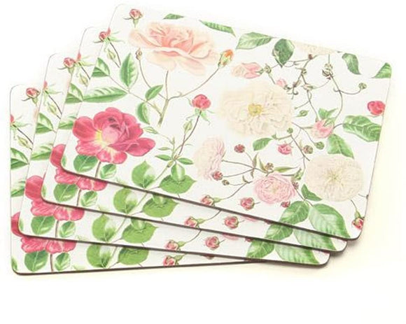 Ulster Weavers RHS Traditional Rose Corked Placemat Pack of 4 - Gifteasy Online