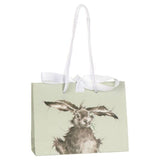Wrendale Fox Sock 'Born to be Wild' Bamboo Teal - Gifteasy Online