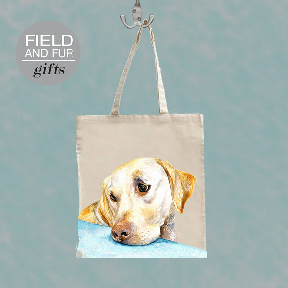 Field and Fur Gifts - Poppy, Labrador Tote Shopping Bag