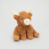 Jomanda Mini Horny Highland Cow Plush Baby Soft Toy - 11cm